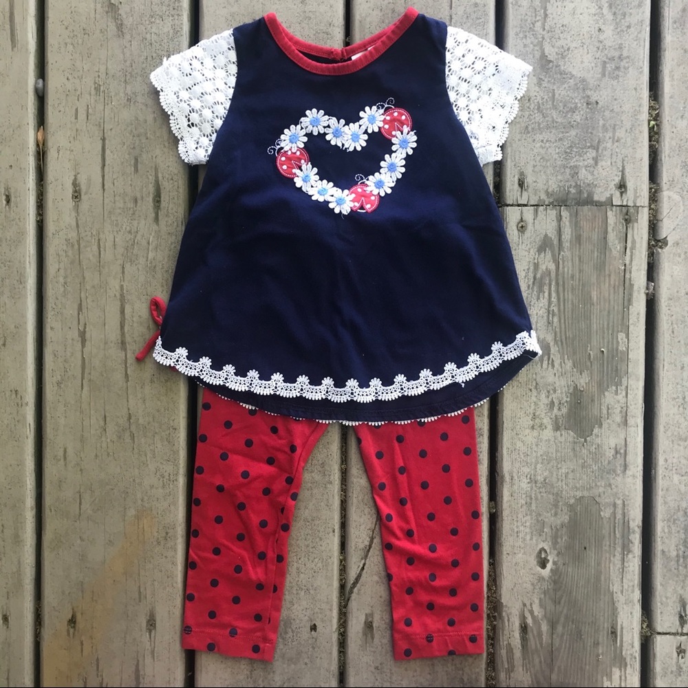 Rare Editions Ladybug Matching Set